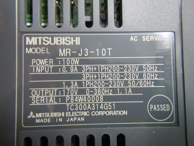 修理交換用 ）適用する MR-JN-20A サーボドライバサーボアンプ MR-J