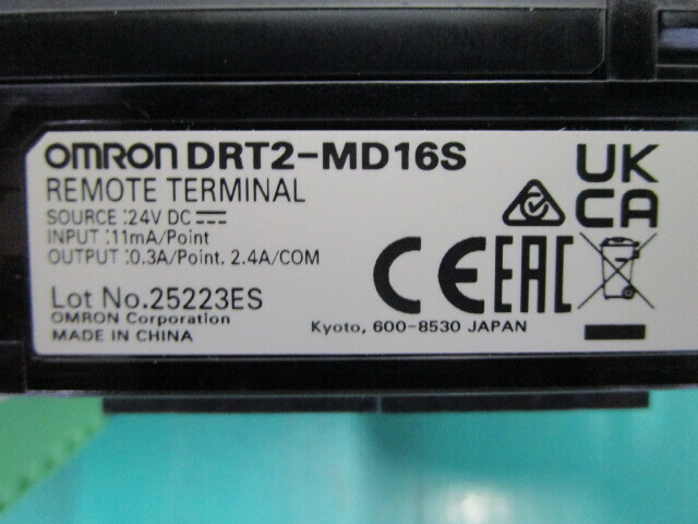 Omron DRT2-MD16S Connector Terminal 상세 이미지 - ASKINDEX 코리아