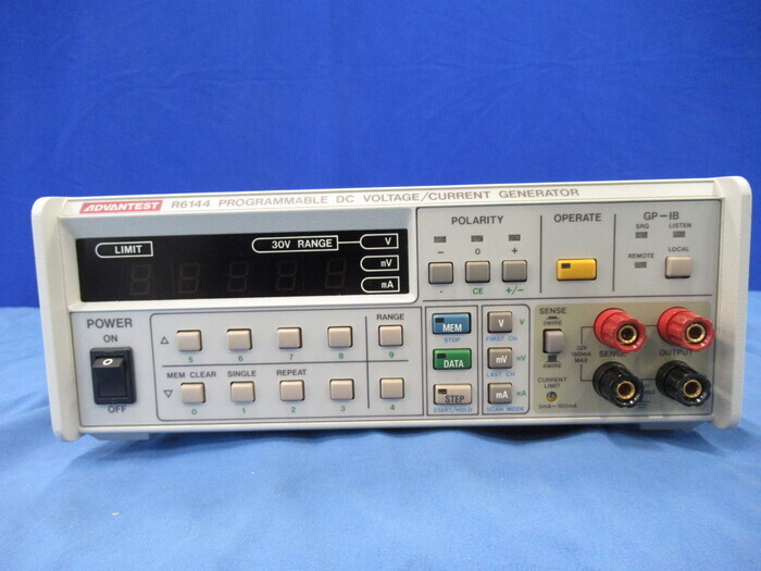 Advantest R6144 DC voltage/current generator 상세 이미지 - ASKINDEX 코리아