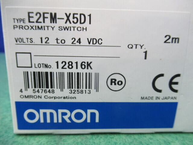 Omron E2FM-X5D1 Proximity sensor 상세 이미지 - ASKINDEX 코리아
