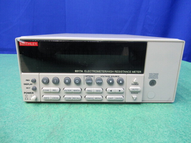 Keithley 6517A Electrometer 상세 이미지 - ASKINDEX 코리아