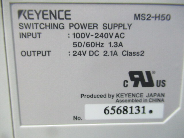Keyence MS2-H50 Switching power supply 상세 이미지 - ASKINDEX 코리아
